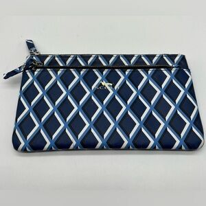 SCOUT wallet blue and white
